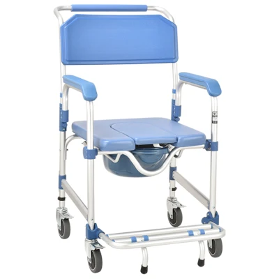 Chaise de bain femme handicapée siège de toilette Mobile tabouret de toilette