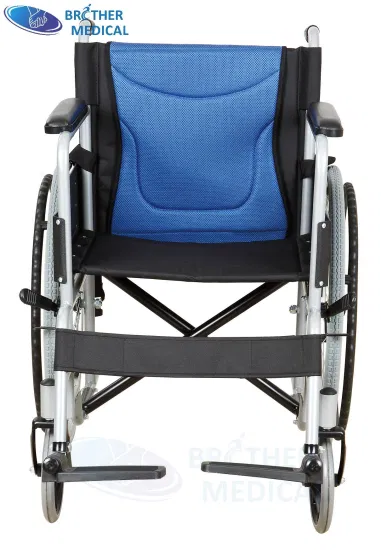 Fauteuil roulant manuel de base pliant en acier, norme économique, Chrome Foshan 809, pour soins à domicile, fauteuil roulant de mobilité pour personnes âgées, équipement médical, hôpital FDA CE